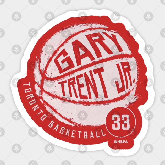Gary Trent Jr. Toronto Basketball Sticker by TodosRigatSot